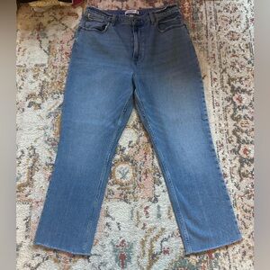Abercrombie & Fitch 90’s slim straight ultra high rise